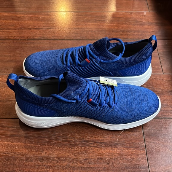 FootJoy Flex XP Golf Shoes Spikeless Mens 10 Blue 56268 Slip-On New With Box - Picture 9 of 16